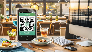 The role of QR codes in restaurants.