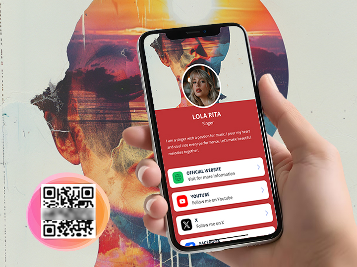 Social Midea QR Code